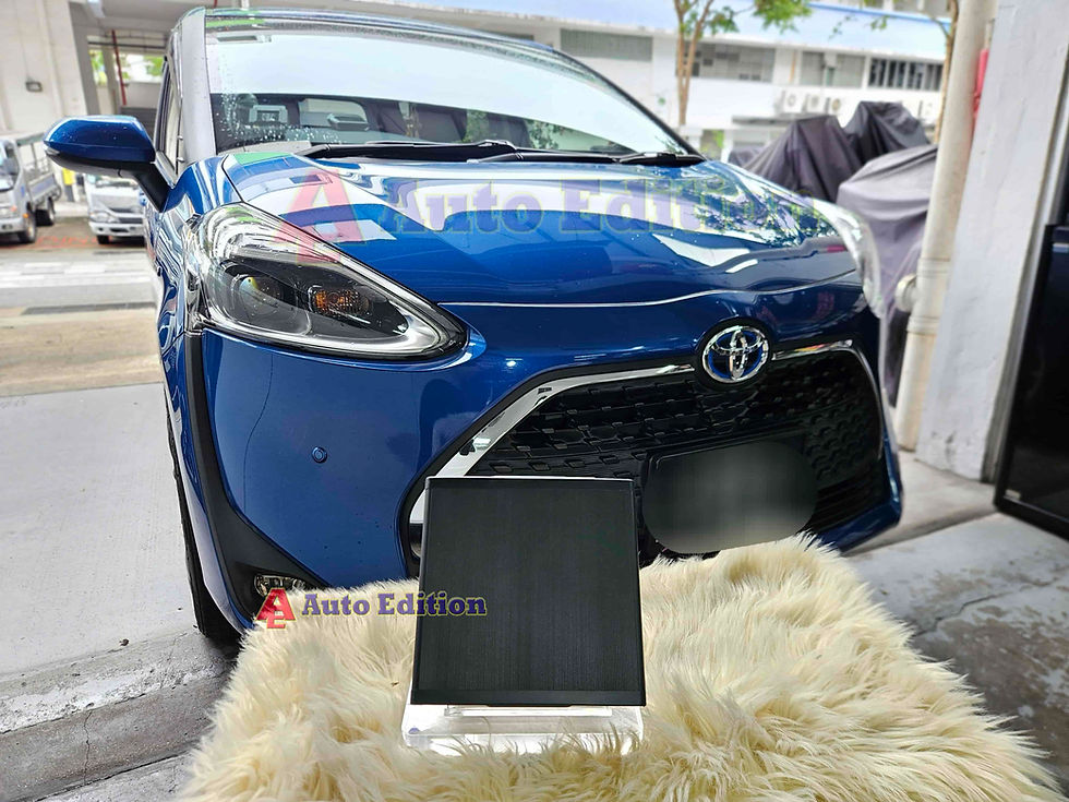 Toyota Sienta Car Dash Camera's - Power Pack for Parking motion recording - IROAD Power Pack Pro installed Singapore | Auto Edition