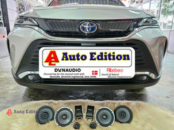 Toyota Harrier Hybrid - Car Speakers upgraded to Rebec | Plug & Play Audio upgrade with Auto Edition Singapore