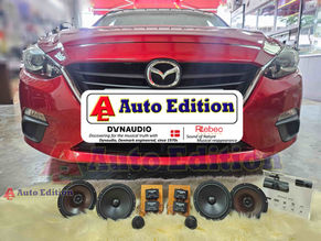Mazda 3 - Car Speakers upgraded to Dynaudio Car Audio + Car Dash Camera Iroad upgraded - with Auto Edition | Singapore