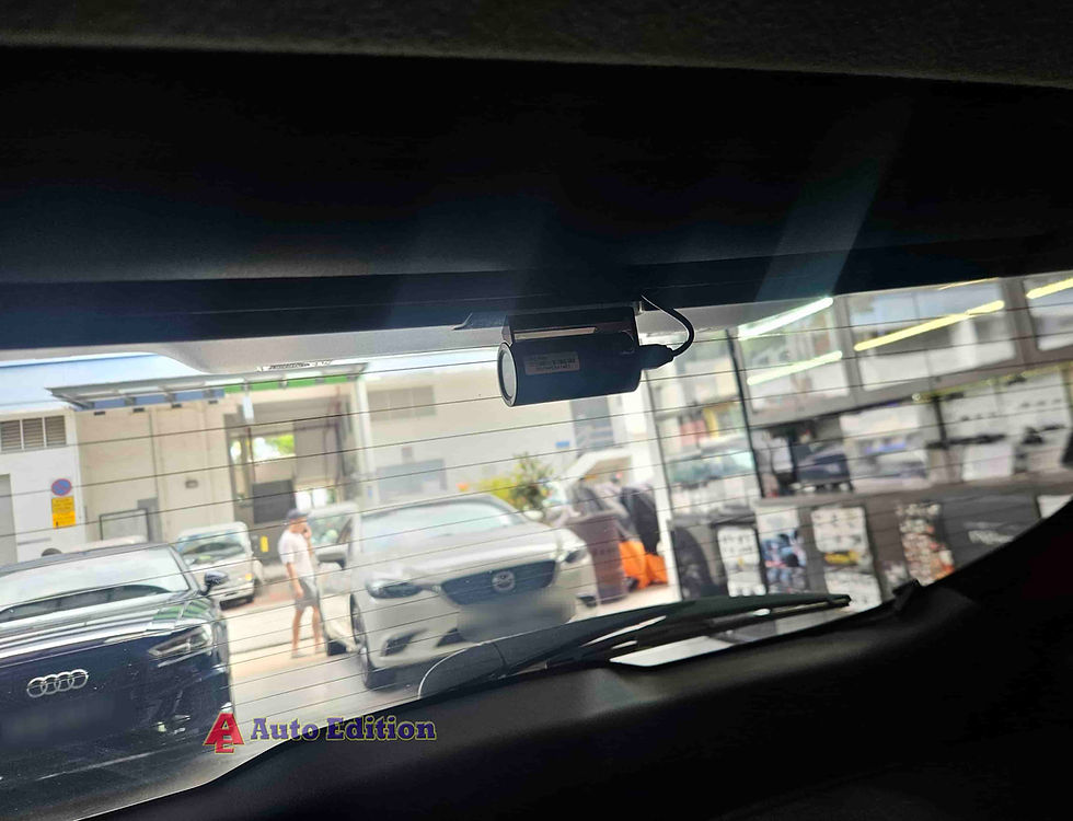 Toyota Yaris Cross - Car Dash Camera - IROAD FX2 Pro front & rear installed Singapore | Auto Edition