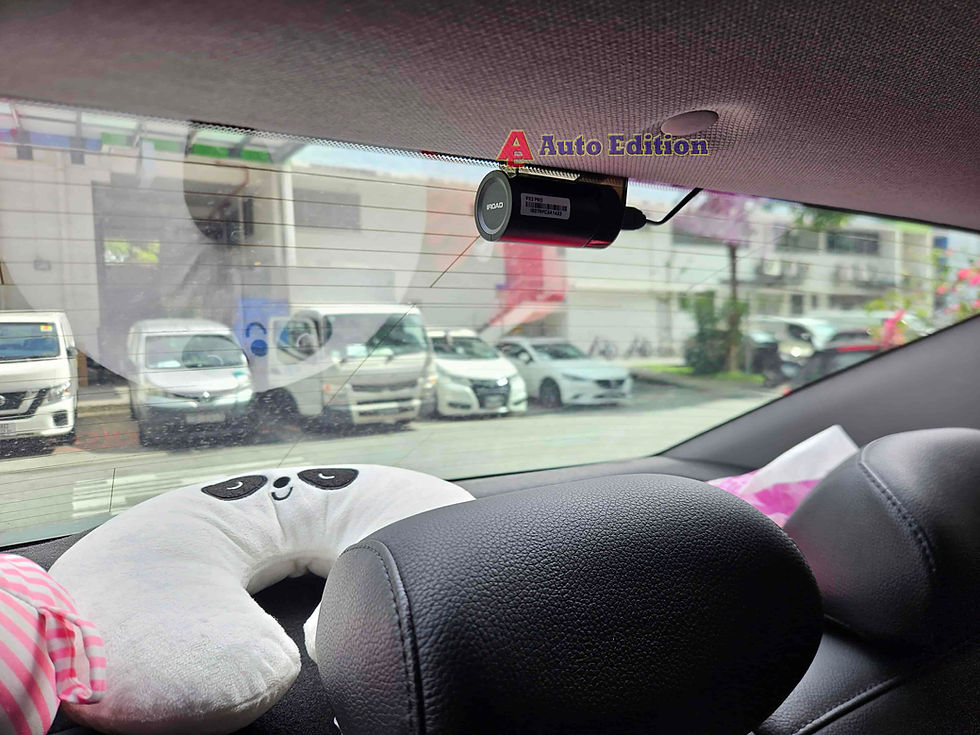 Hyundai Elantra Car Dash Camera - IROAD FX2 Pro front & rear + Parking motion - IROAD Power Pack Max 8 installed Singapore | Auto Edition
