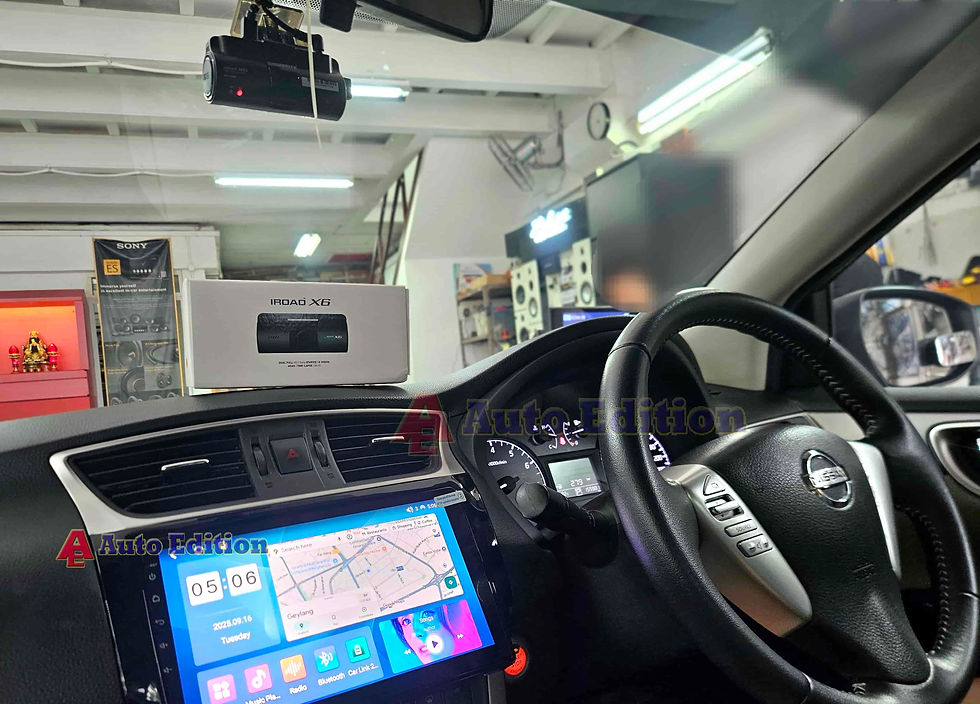 Honda Odyssey Car Android Radio Player and Car Dash Camera IROAD upgraded - with Auto Edition | Singapore