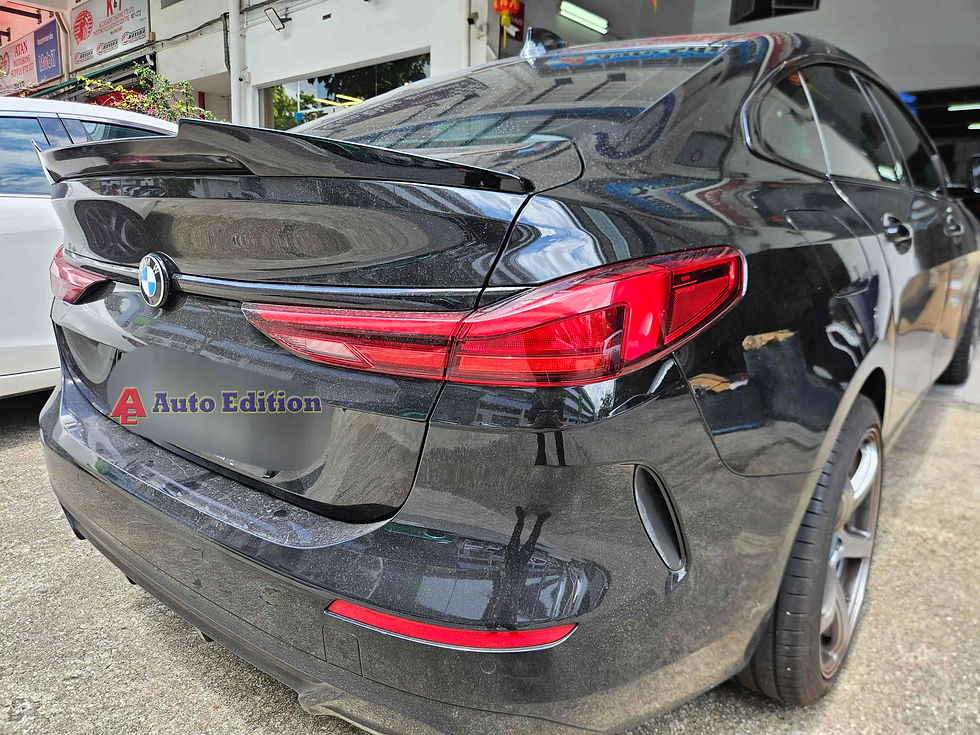 BMW 218i Gran Coupe - Car Dash Camera - IROAD FX2 Pro front & rear installed Singapore | Auto Edition