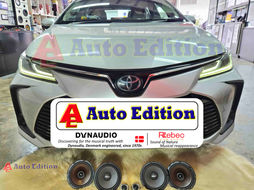 Toyota Corolla Altis Car Speakers upgraded to Rebec Car Audio - with Auto Edition | Singapore