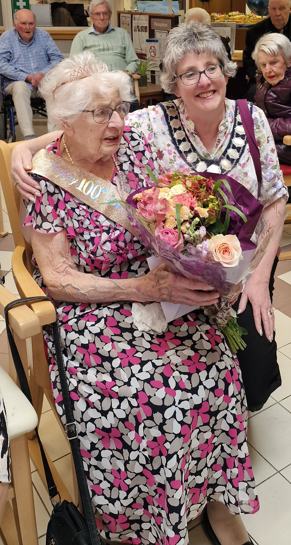 Whitchurch Town Mayoress, Rose Hall and Marjorie
