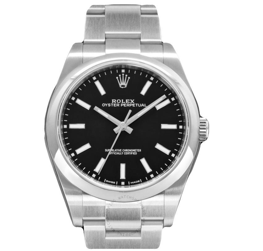 Thumbnail: Rolex Oyster Perpetual 39 Black Steel 39mm