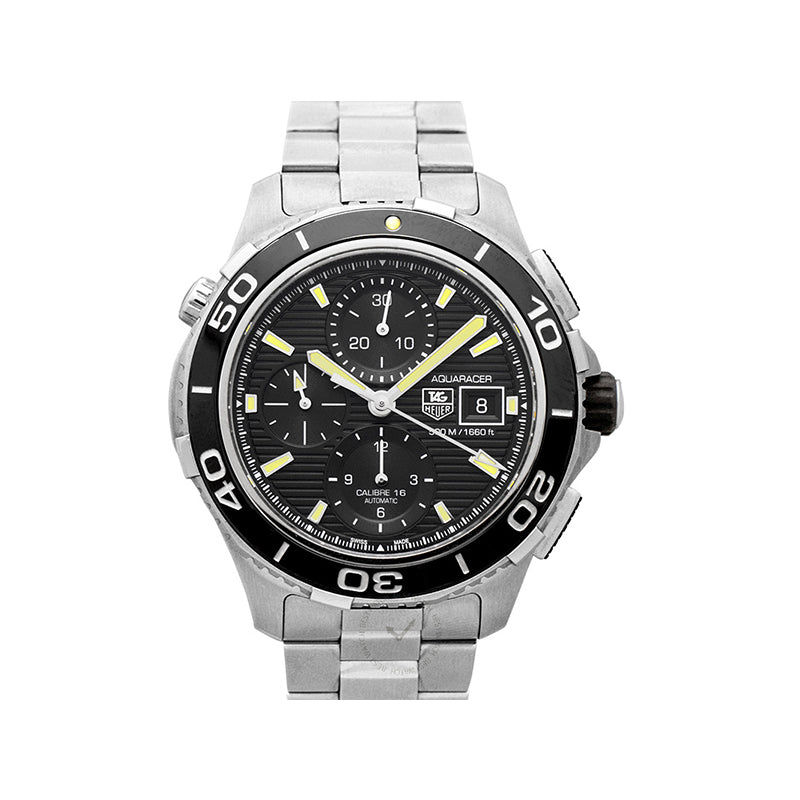 Thumbnail: TAG Heuer Aquaracer Calibre 16 Automatic Black Dial Men's Watch