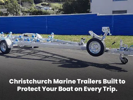 marine trailers in christchurch