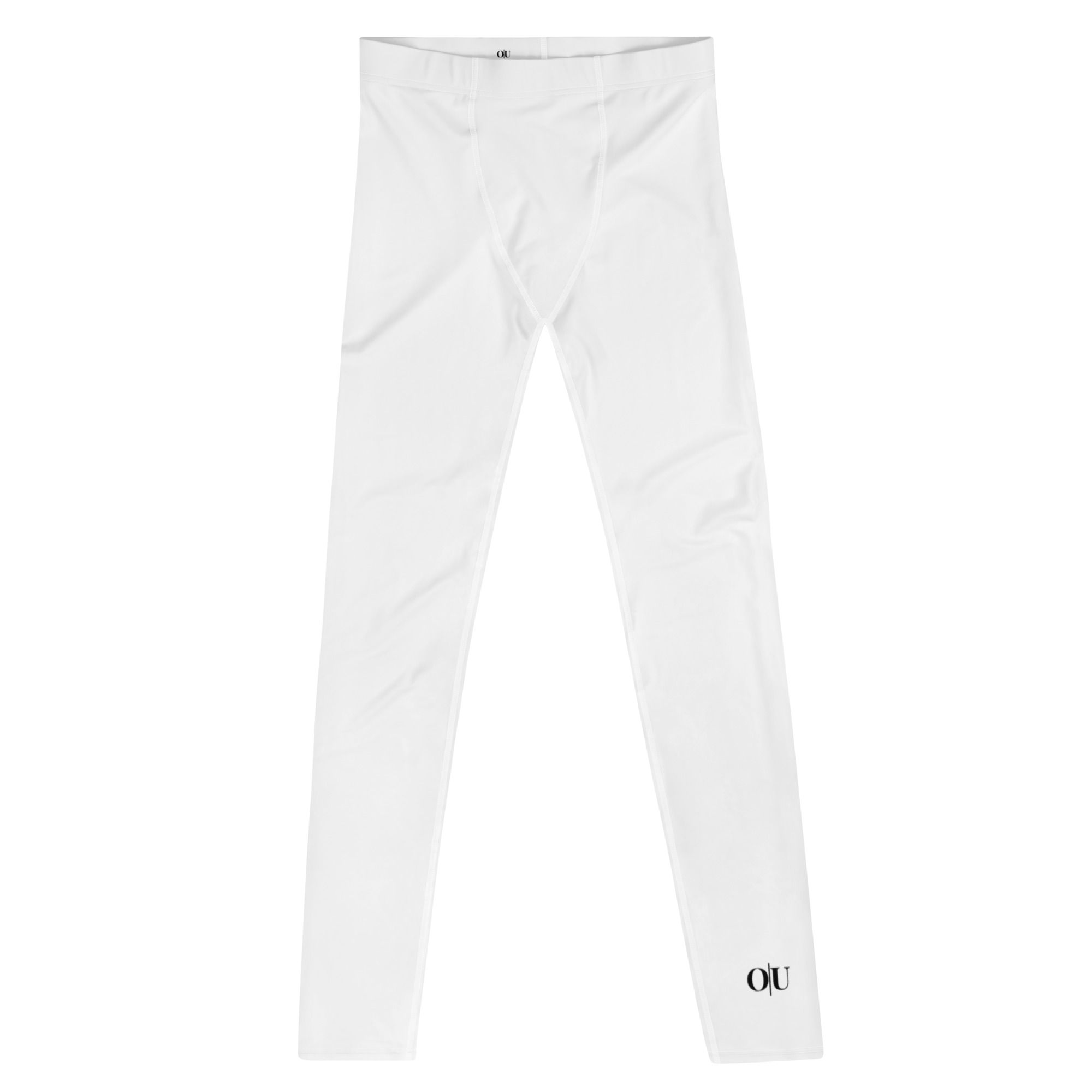 OVERstand Men's Athletic Leggings (White)