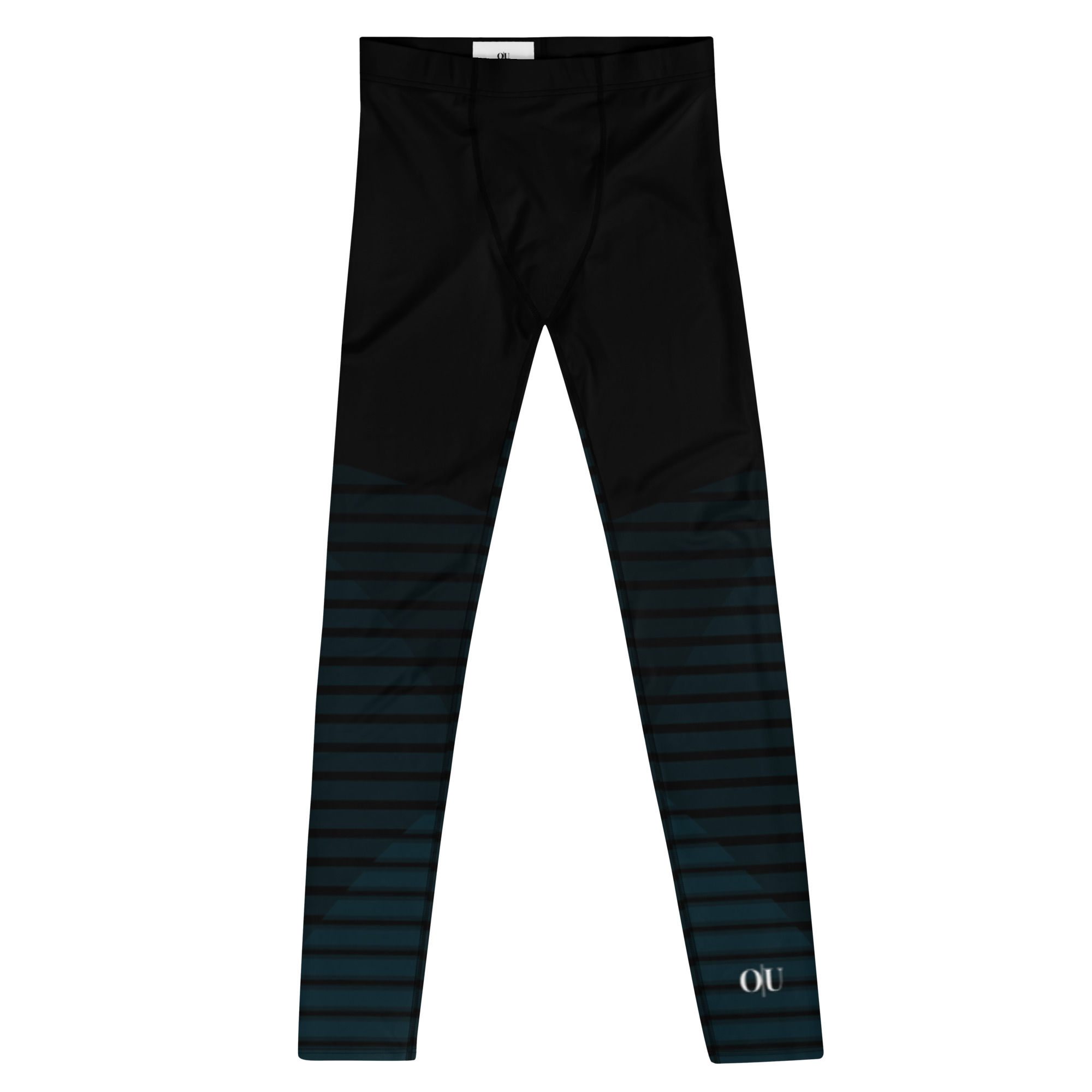 Men's OVERstand Athletic Leggings (Black & Navy)