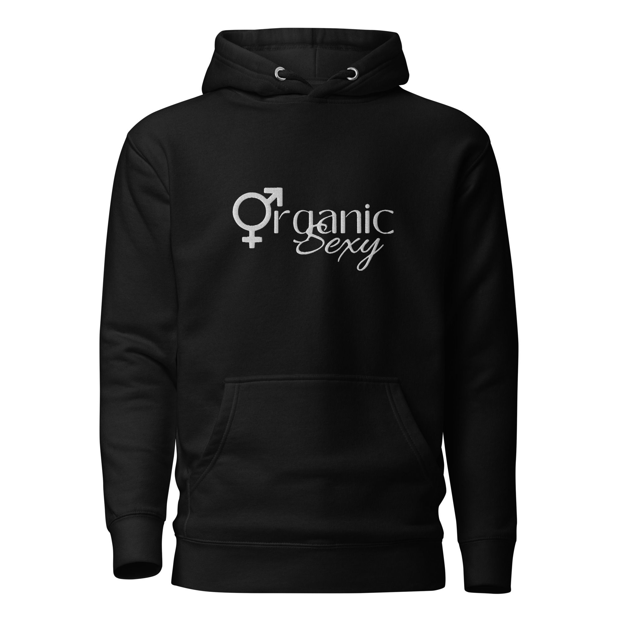 Organic Sexy Embroidered Hoodie