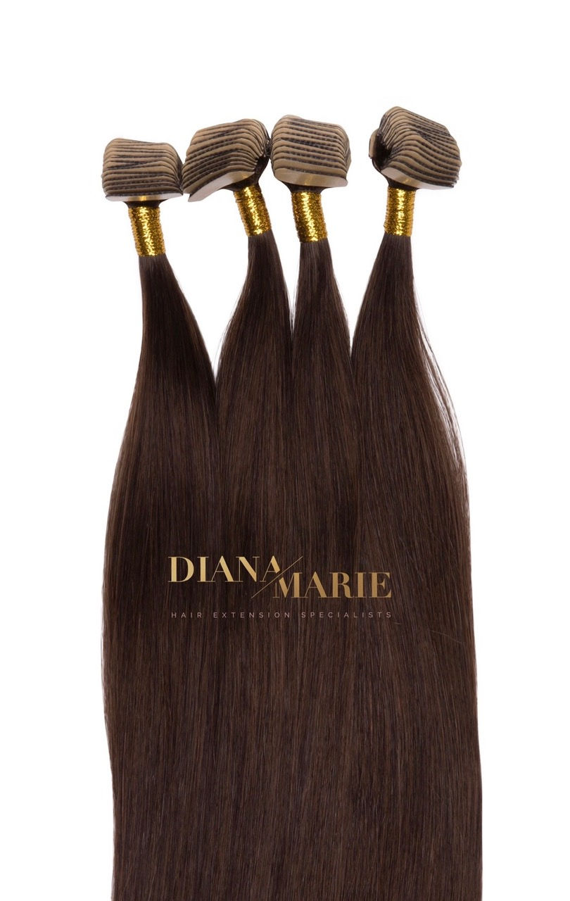 Thumbnail: Mini Tape Extensions - 22" European Hair