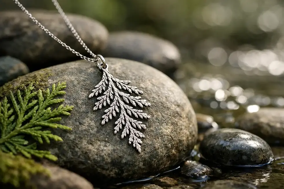 Cypress Leaf Pendant Meaning and Quiet Power