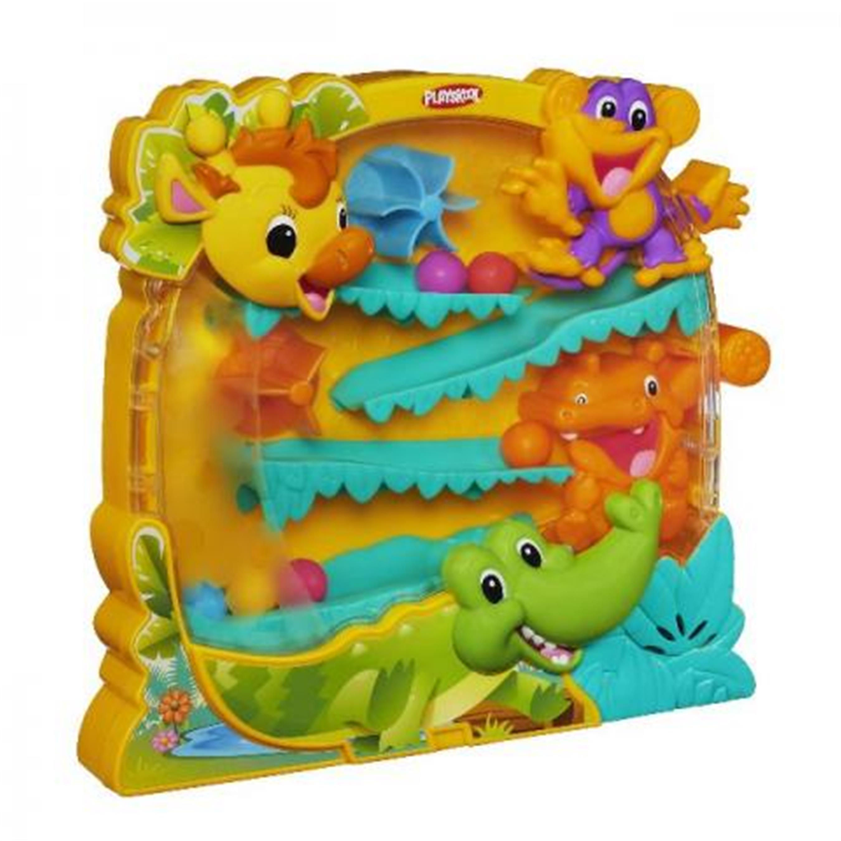 Playskool Poppin' Park Press 'N Pop Pinball . Papa bolinhas com som de floresta
