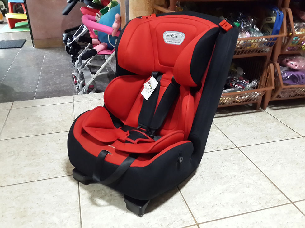 Miniatura: Cadeira veicular Burigotto Multipla Vermelha de 9 a 25kg, Nova