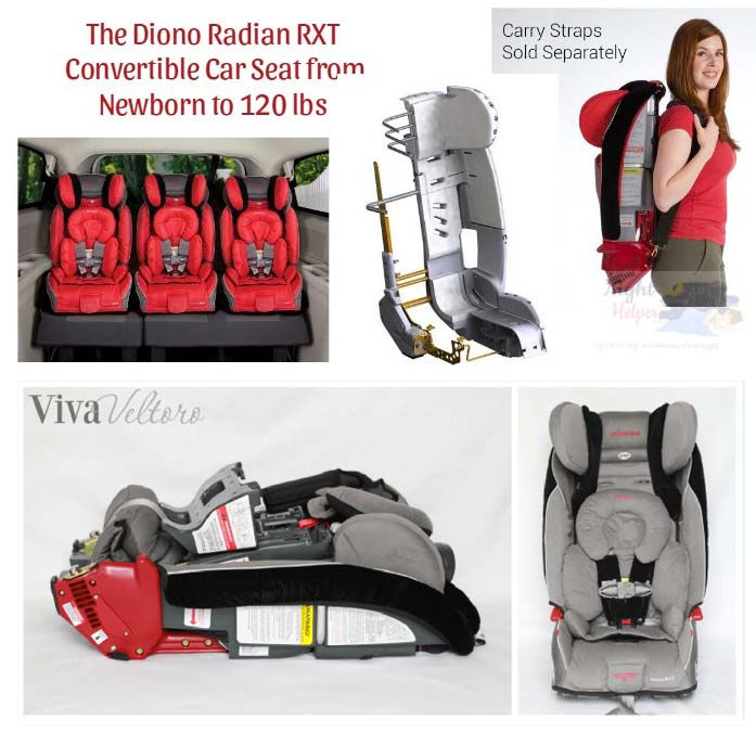 Miniatura: Cadeira Diono Radian XT Convertible Car Seat de 0 a 54kg