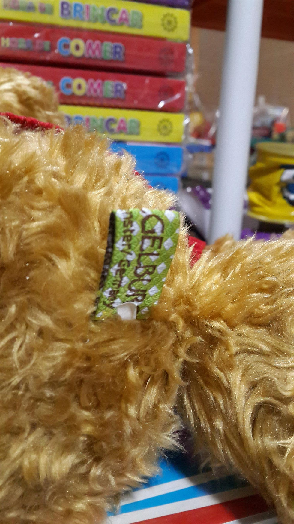 Miniatura: Antiga pelúcia ursinho da Alemanha Die Spiegelbur . 35cm