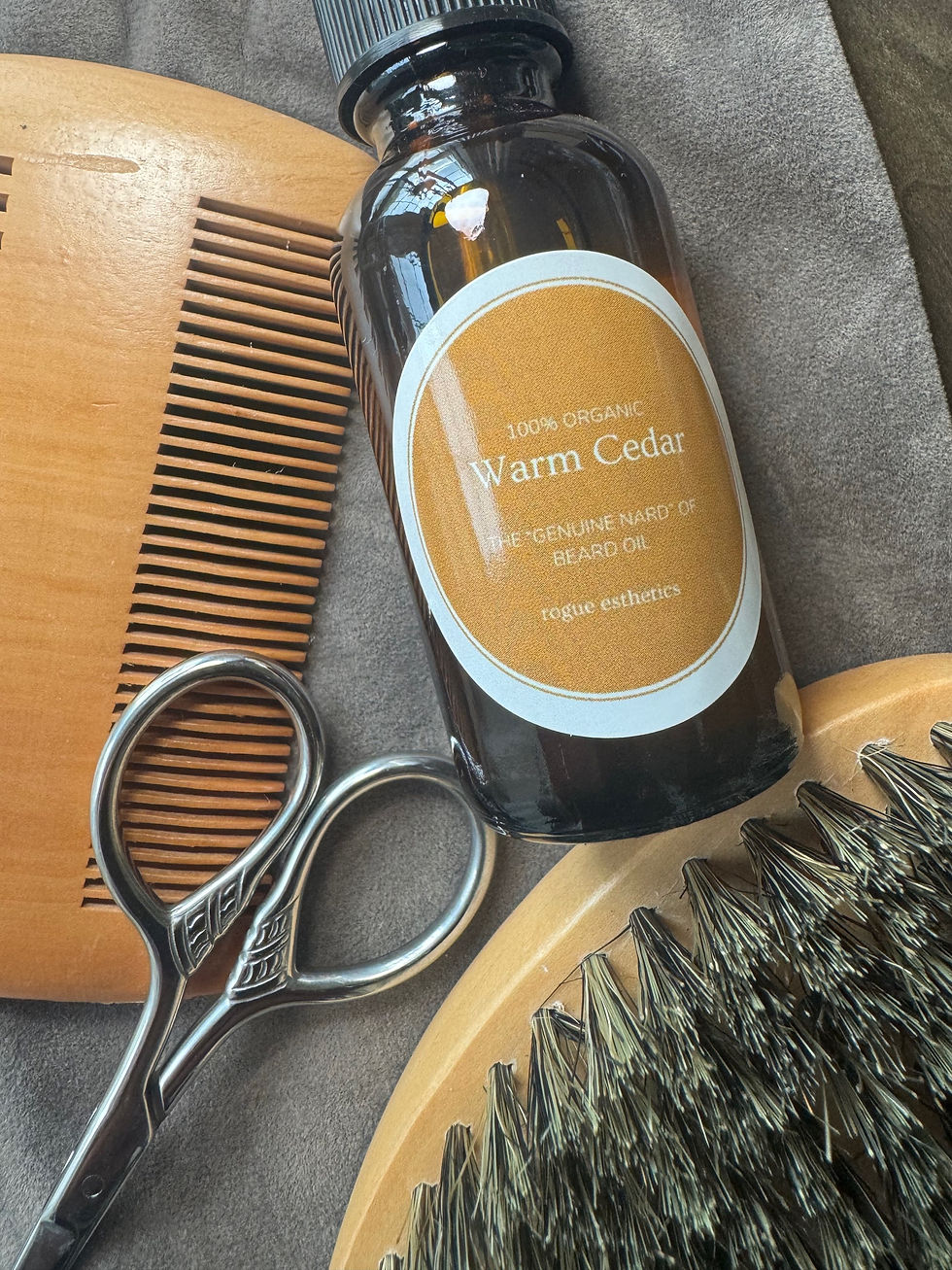 Thumbnail: Warm Cedar Beard Oil & Beard Kit