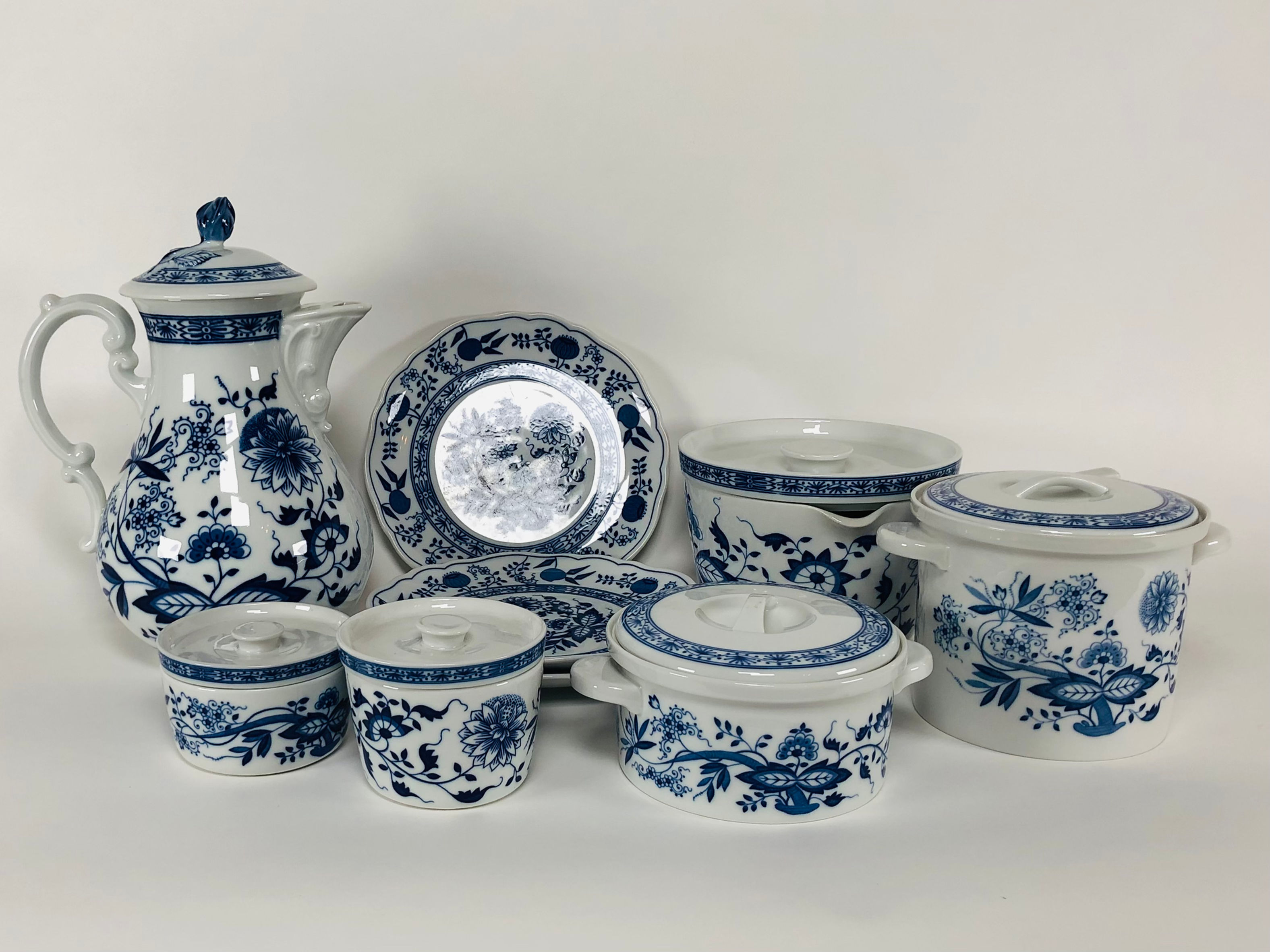 "Zwiebelmuster"Sammlung 8 Stk.