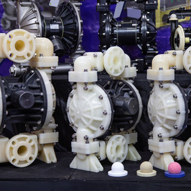 Source: https://www.dreamstime.com/plastic-diaphragm-pump-various-size-plastic-diaphragm-pump-gas-liquid-image150993340