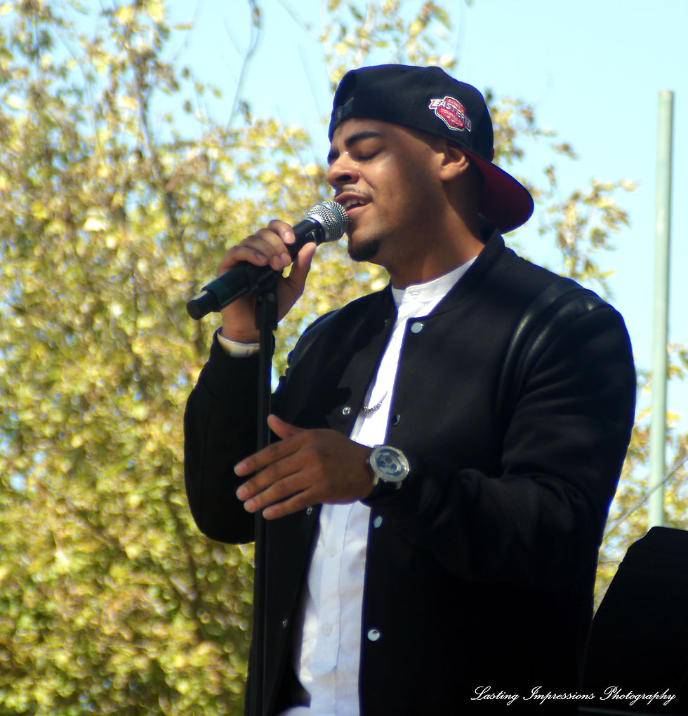 John Michael performing