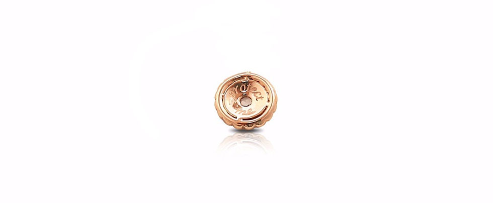 Thumbnail: Evil Eye Light Pink Sapphire Diamond Rose Gold Bracelet
