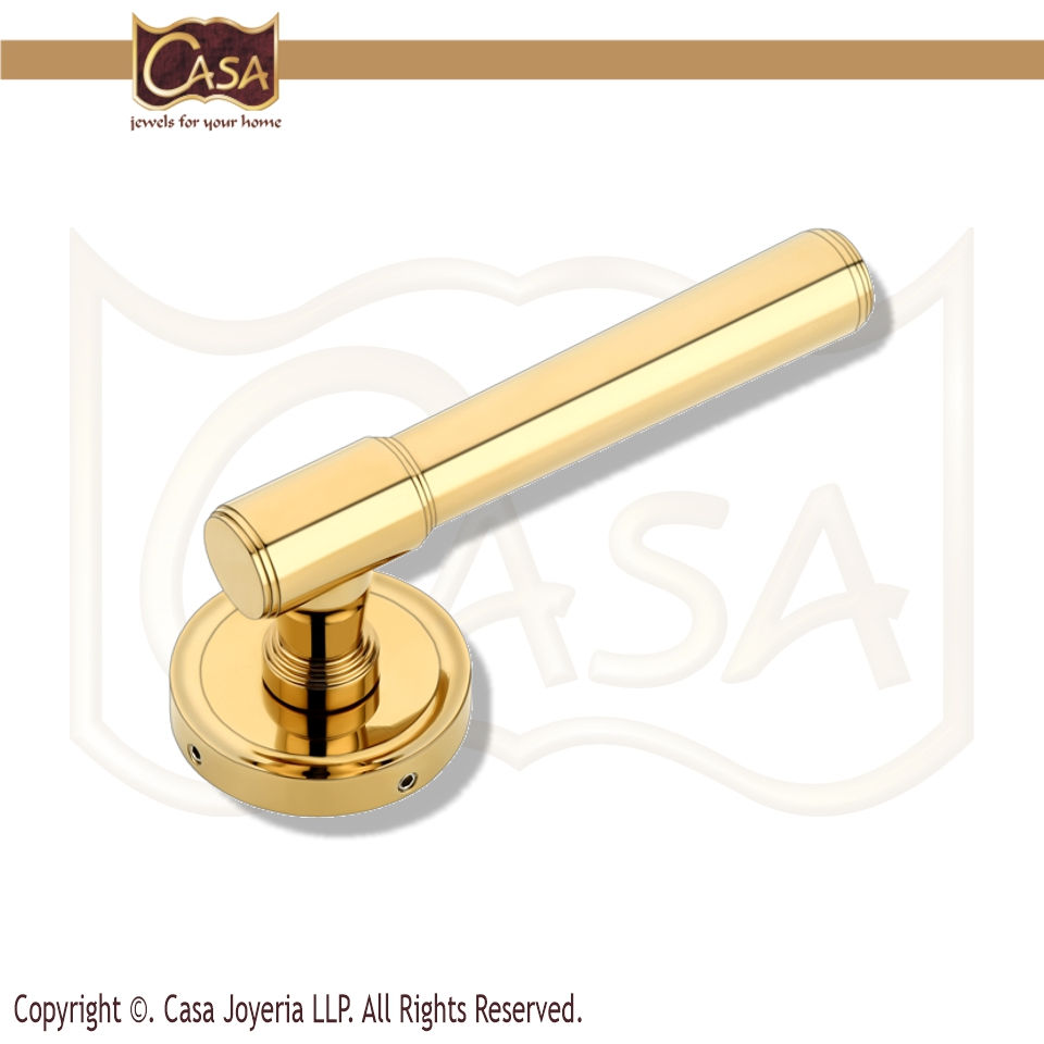 Thumbnail: Brass Mortise on Rose - 160