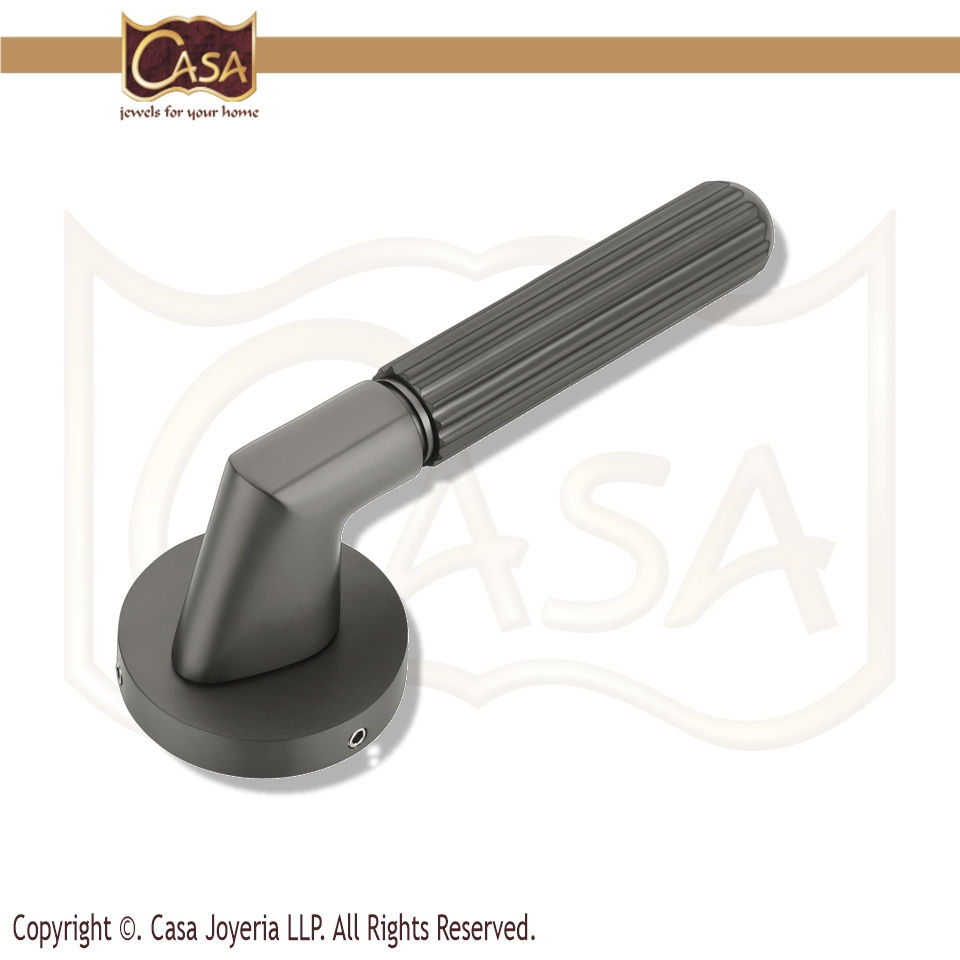 Thumbnail: Brass Mortise on Rose - 9095
