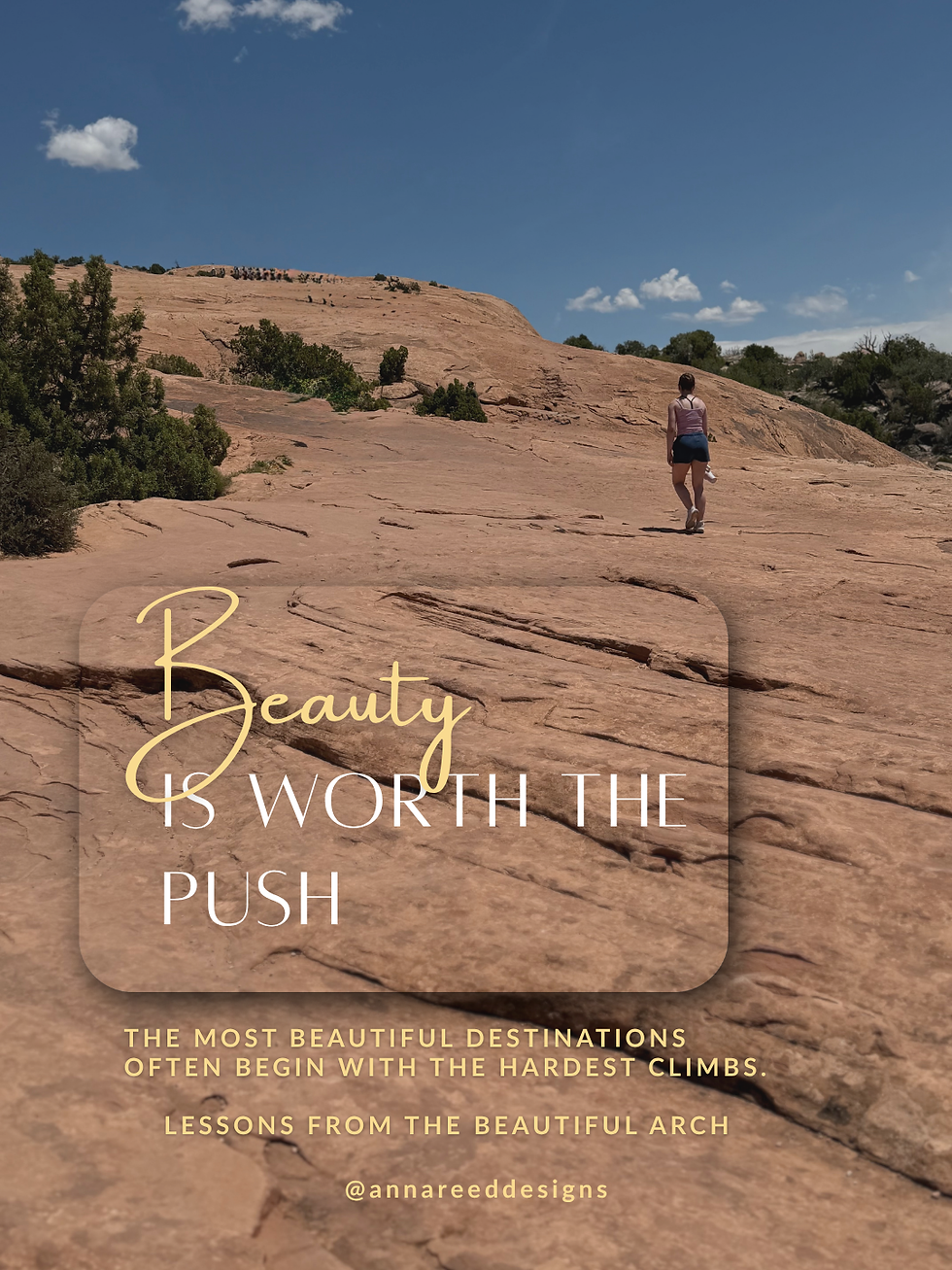 Beauty is Worth the push