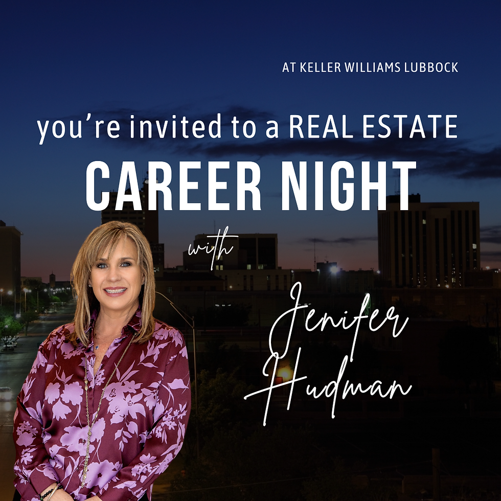 REAL ESTATE CAREER NIGHT