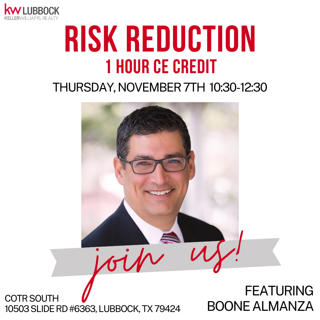 Texas Risk Reduction Program Risk Reduction | KWLBK