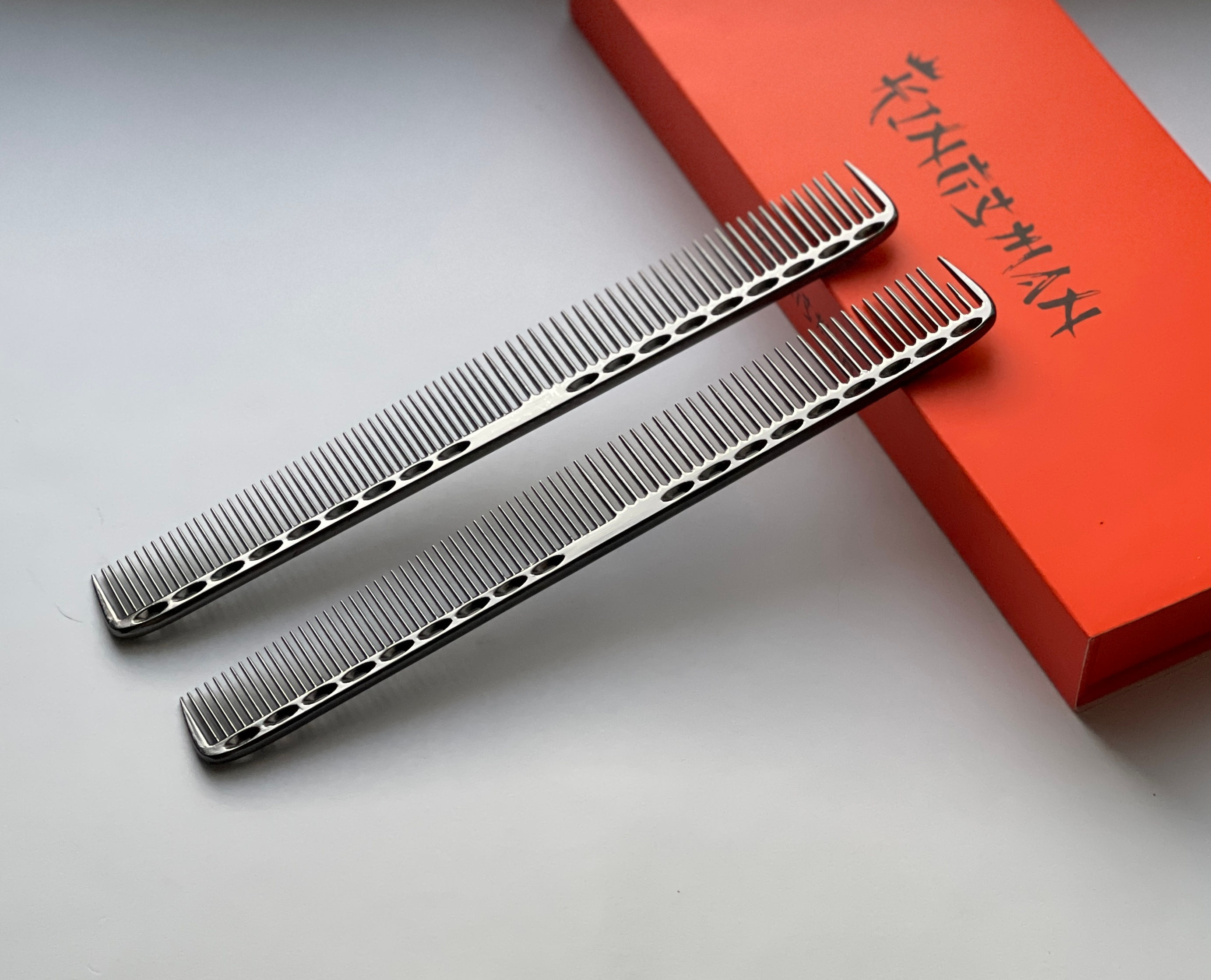 Metal Comb Black , Grzebień do strzyżenia 17cm - Czarny 🖤