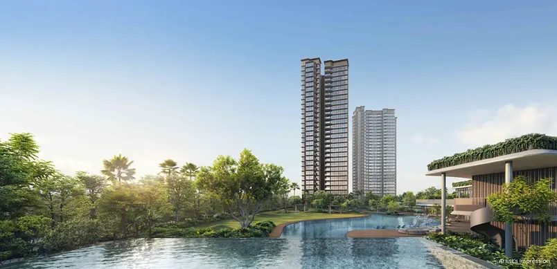 50m Infinity lap pool in Thomson Reserve