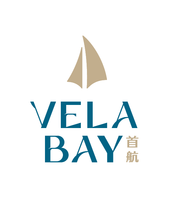 Vela Bay logo portrait