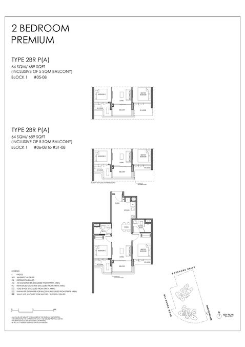 Vela Bay 2-Bedroom Premium Type 2BRP P(A)
