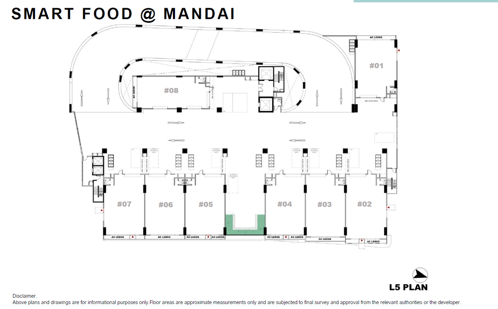 Food factory in Mandai estate
