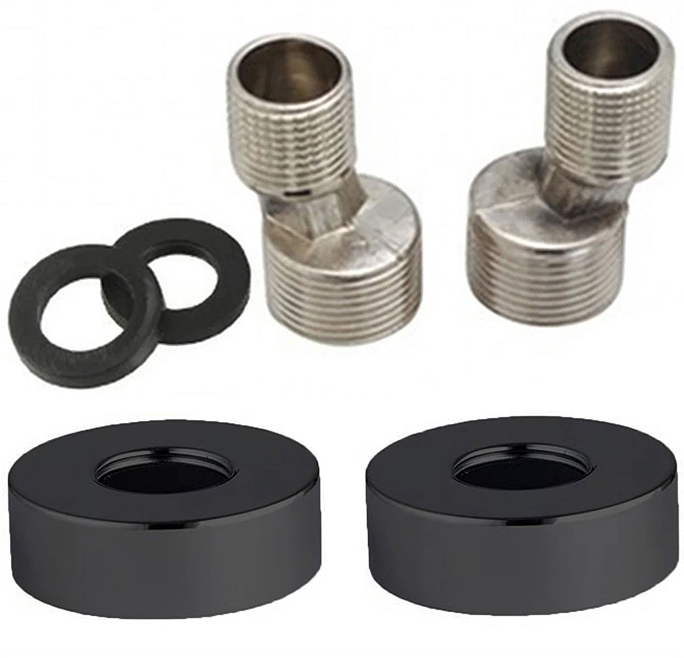 Black Cranked Adapter Connectors