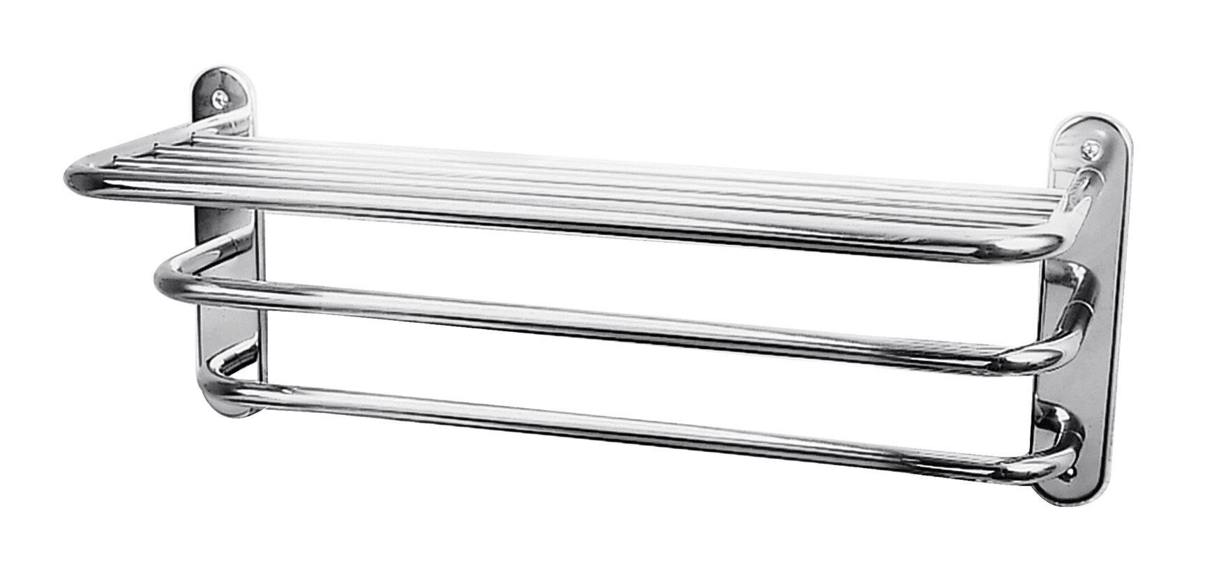 Nuie Chrome 3 Tier Towel Rack