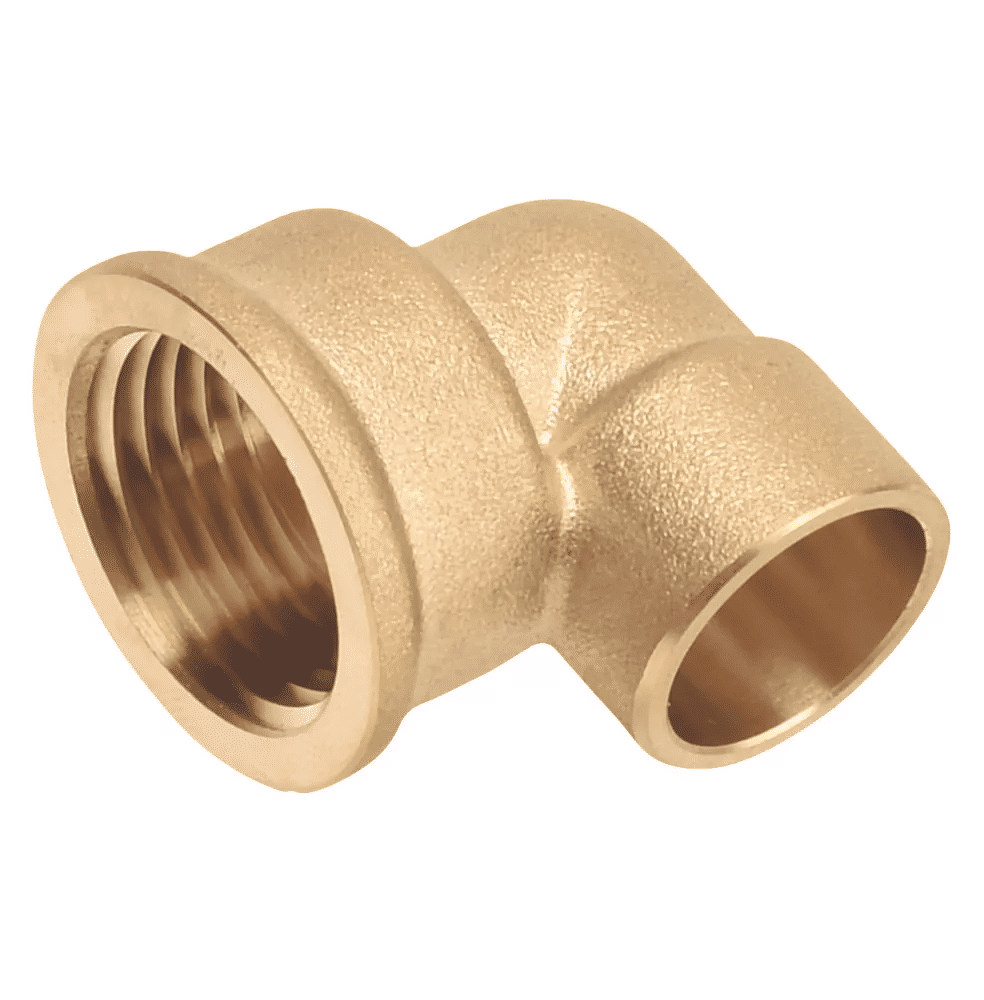 End Feed 22mm x 3/4" BSP Female Adapting Elbow 90 Degree