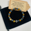 Thumbnail: Unisex Power Friendship Bracelet. Tiger Eye and Black Stone