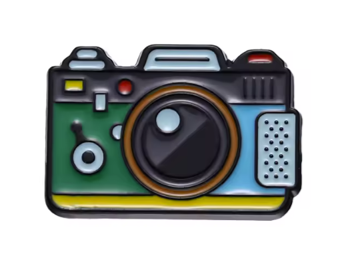 Thumbnail: Camera Enamel Pin