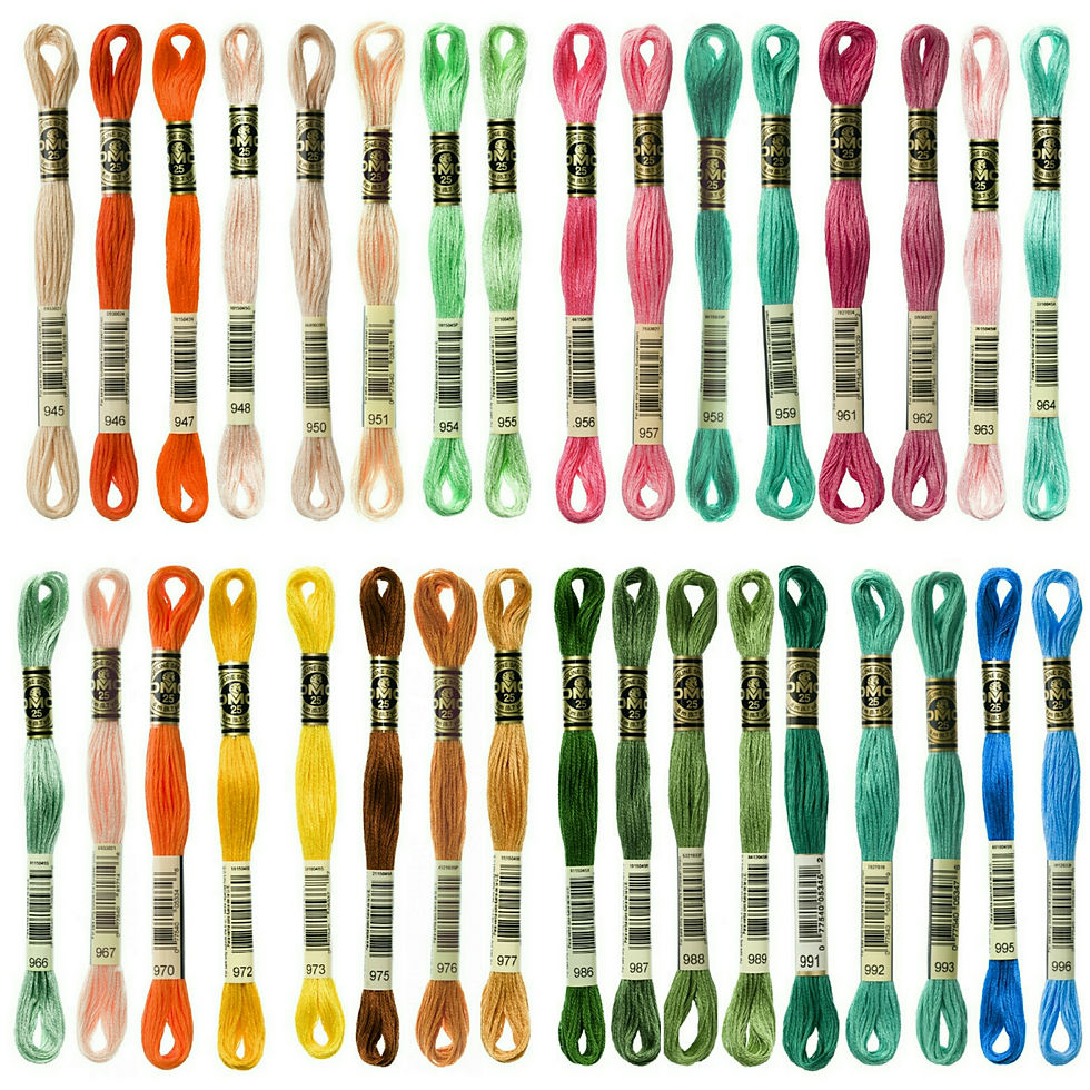 Thumbnail: DMC Stranded Cottons No.s 800-3866