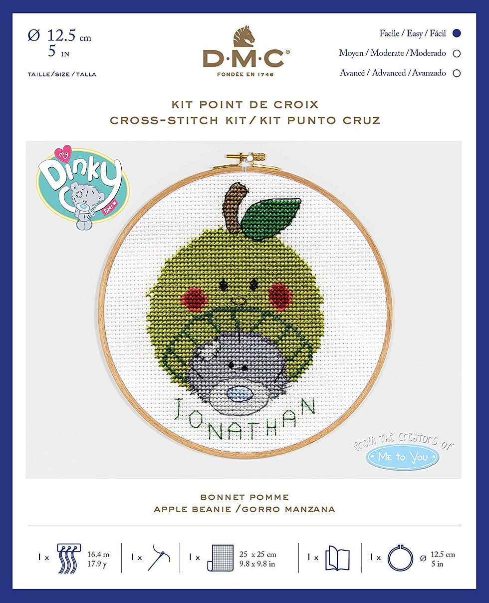 Thumbnail: Tatty Teddy Beanies Collection - DMC Cross Stitch Kits