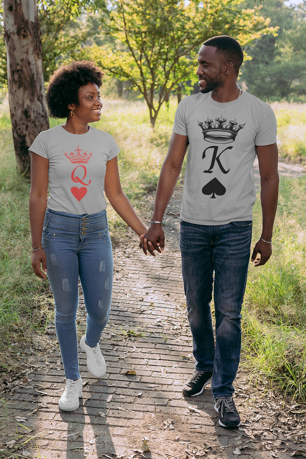 Thumbnail: King and Queen SVG | Queen of Hearts SVG PNG Cut File for Cricut Silhouette