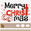 Thumbnail: Merry CHRISTmas SVG PNG Cut File Bundle for Cricut Silhouette