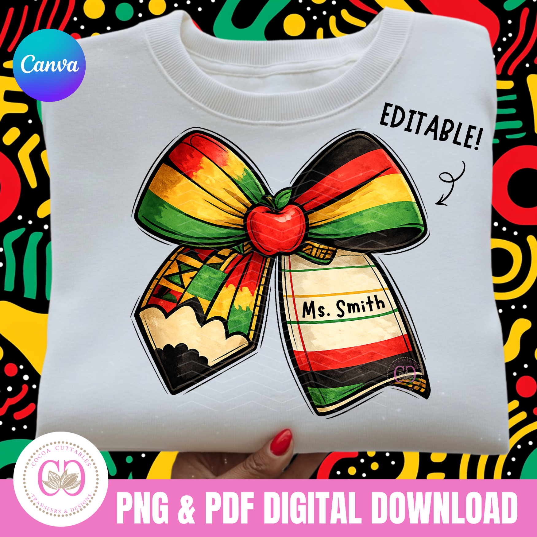 Black History Month Png, Coquette Bow Png, Black History Pencil Coquette Png Pdf