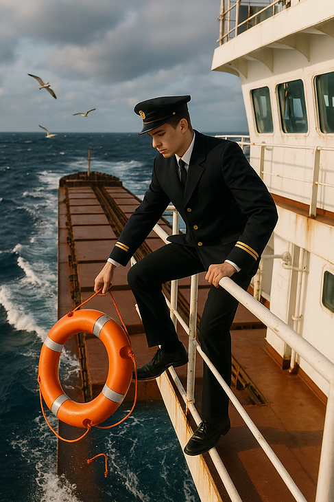 Bored sailor