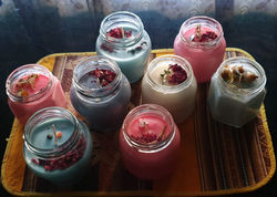 Velas de soja energéticas