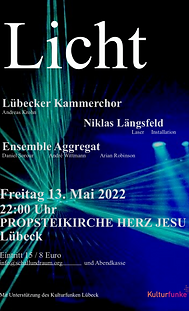 Plakat Konzert LICHT 2022