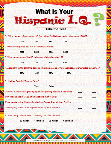 Hispanic IQ Test COVER.GIF